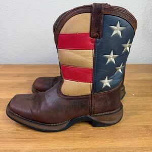 Durango Lil Rebel American Flag Western Boots 6M